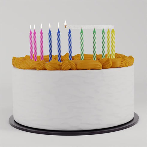 Magical Chain Candle - QuickLight Assorted Colours CR-93214